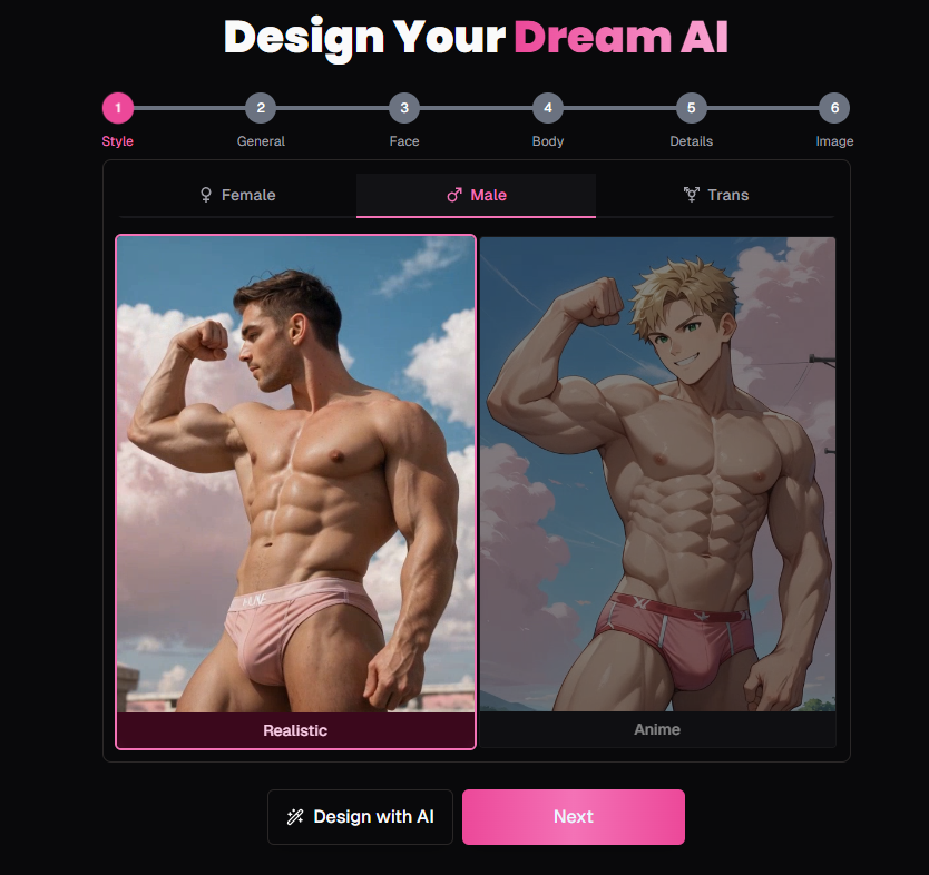 A creator's dashboard within Our Dream AI, showcasing a gallery of generated images and video projects for a content campaign.